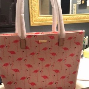 New kate spade tote (flamingo)
